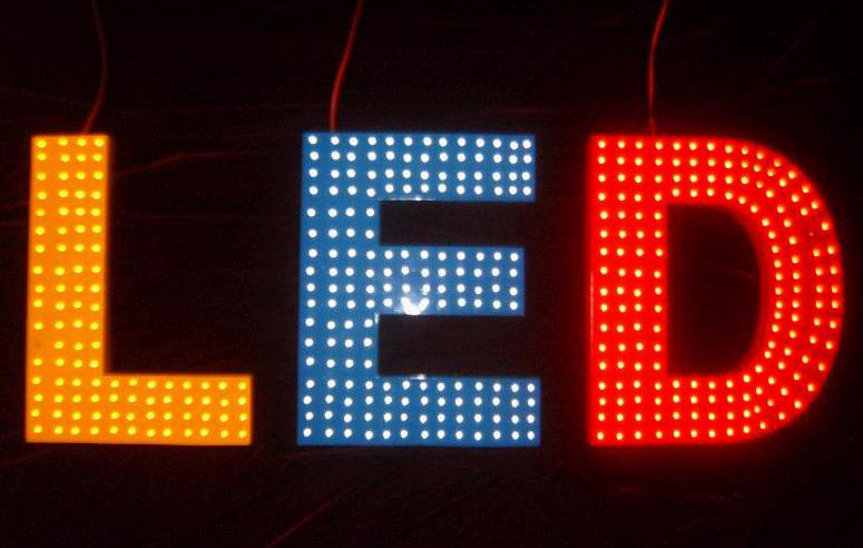 led发光字效果
